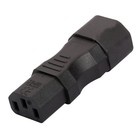 IEC 320 C14 Male To 320 C13 Plug Female Adapter Converter