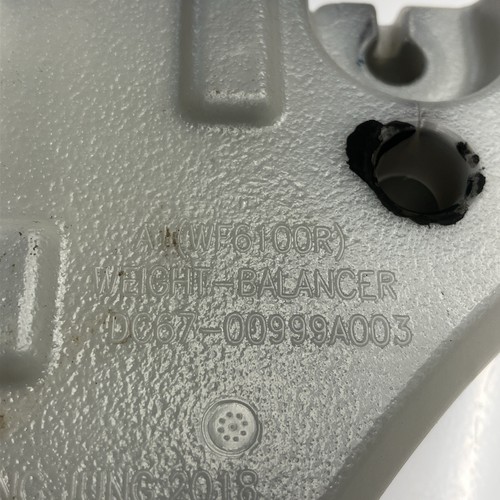 Samsung Washing Machine Counterweight DC67-00999A - Picture 3 of 3