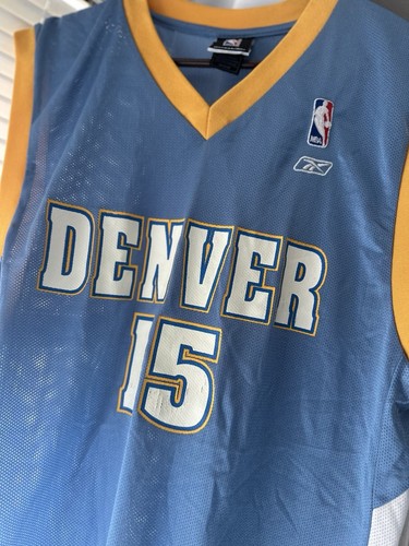 Vintage Carmelo Anthony Denver Nuggets Reebok Jersey Men’s Medium #55 - Picture 3 of 6