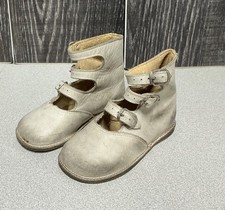 Vintage Baby Toddler Shoes 1940s 1950s Buckle