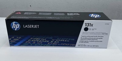HP 131X  Black High Yield Toner Cartridge M251 M276 Genuine Original