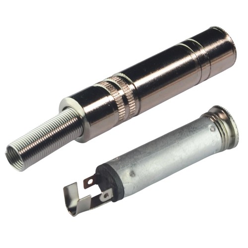 CESS 6.35mm 1/4 Inch Stereo TRS Female Connector Jack (4 Pack) - Picture 3 of 8