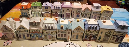 Juego de 18 casas vintage 1989 Lenox Spice Village envío gratuito