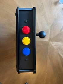 4TW DIY Fightstick–6 Gawd Hitstick Hybrid-Sanwa JLF-Brook Zero Pi-Matte Black Ac