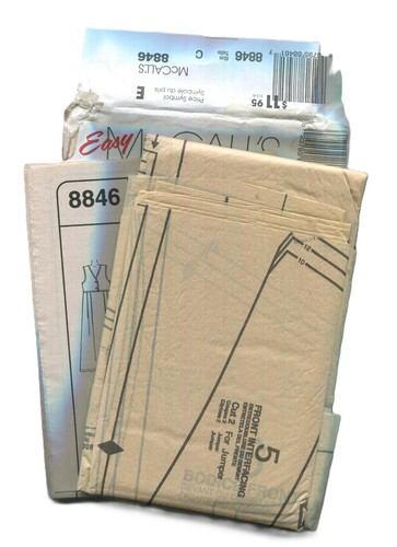 McCalls 8846 Misses' Unlined Vest, Jumper, Top & Pants SZ 10-14 UNCUT 1997 - Picture 2 of 3