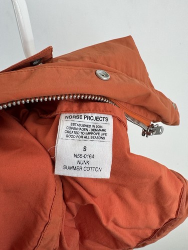 Norse Projects Nunk Summer Cotton Jacket Size S - Picture 10 of 11