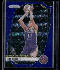 2024 Panini Prizm WNBA #62 Rae Burrell Blue Velocity Prizms Los Angeles Sparks