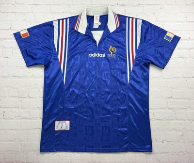 フランス代表 1996 ホーム ユニフォーム ヴィンテージ ヴィンテージ サッカー フランス代表 96ユニフォーム デザイン T