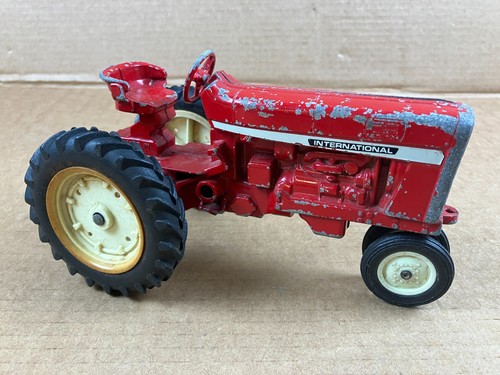 Vintage Ertl International Diecast Tractor Toy 8" Long Made in USA