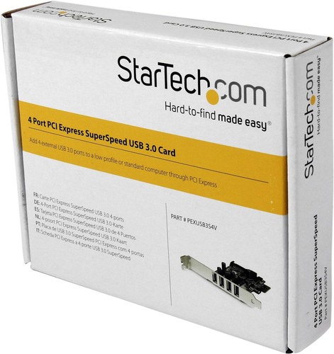 StarTech.com 4-Port PCI Express SuperSpeed USB 3.0 Controller Card with UASP - U - Photo 3/10
