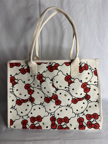 Hello Kitty Canvas Tote Square - New