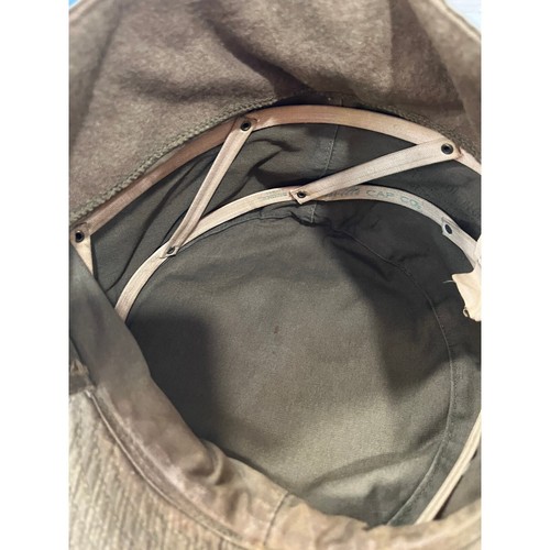 50s Military "Spring Up" Cap Size 7  Quality Mfg Co - Picture 8 of 9