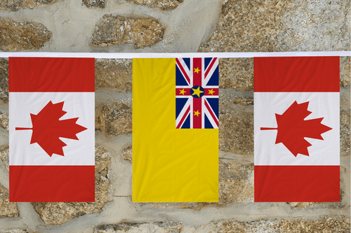 Kanada und Welt Länderflagge Freundschaft Wimpelkette - HERGESTELLT IN UK - Bild 132 von 203