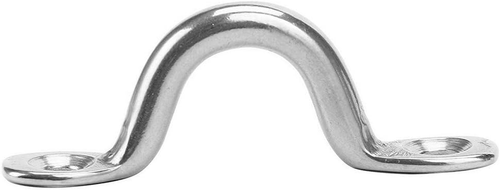 Bimini Boat Top PAD Eye, 316 Stainless Steel Eye Straps Tie down Kayak Deck Loop - Picture 6 of 12