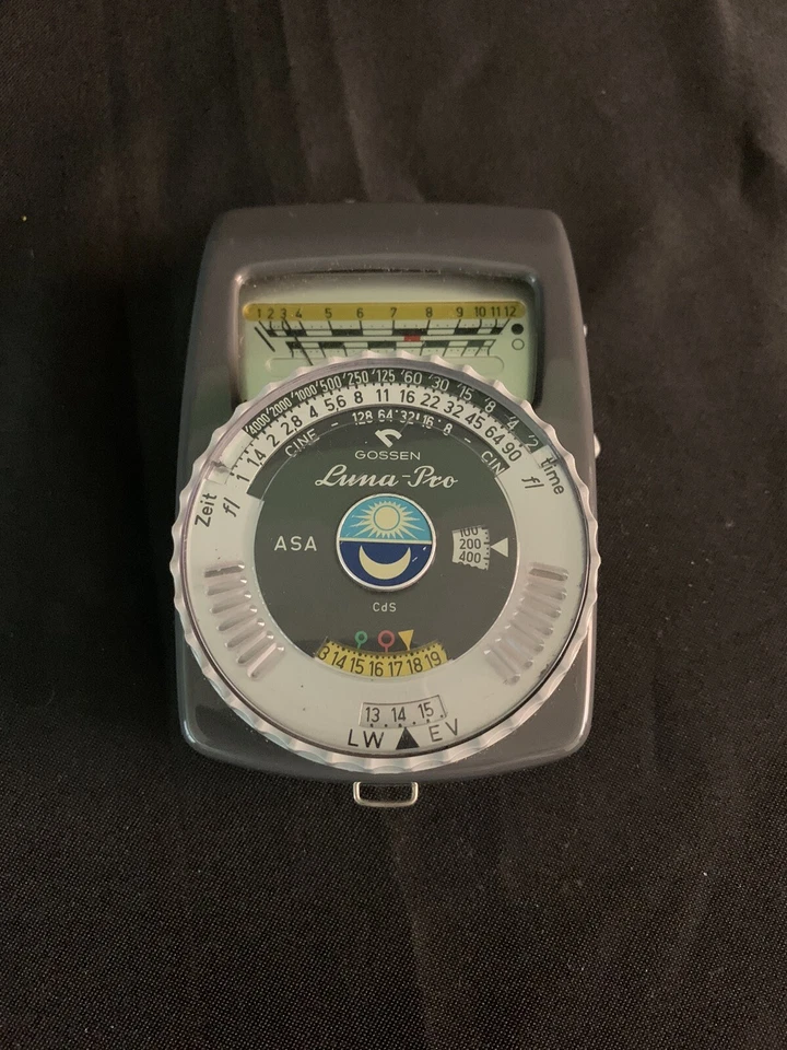 Gossen TELE 7909-0095Y0 con estuche accesorio de ángulo variable para Luna-Pro EXCELENTE Foto 3 de 4