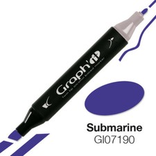 Marqueur  l'alcool Graph'it 7190 Submarine