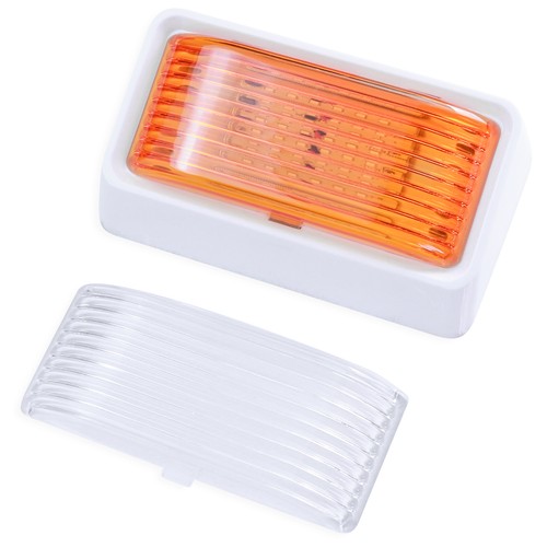 12 Volt White Exterior Motion RV LED Porch Light, RV Security Motion Porch 300LM - Bild 7 von 12