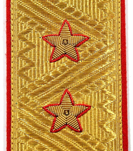 USSR Soviet Union Army Lieutenant General Shoulder Board Pair for Parade Uniform - Picture 3 of 8