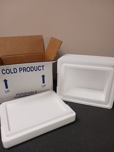 Polar Tech Insulated Foam Container box of 12 - Picture 2 of 7