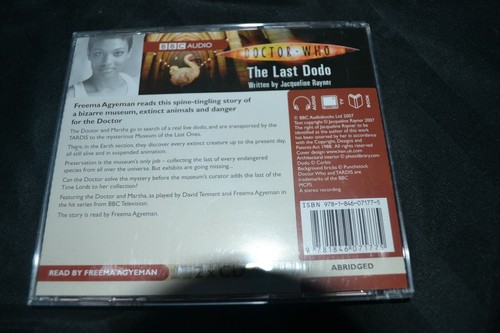 CD Audiobook Doctor Who The Last Dodo - 10th & Martha read by Jacqueline Rayner - Picture 4 of 6