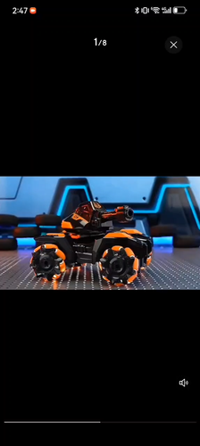 Remote-controlled car,Remote control,Rechargeable,Bullet,Children - Video 1 of 1