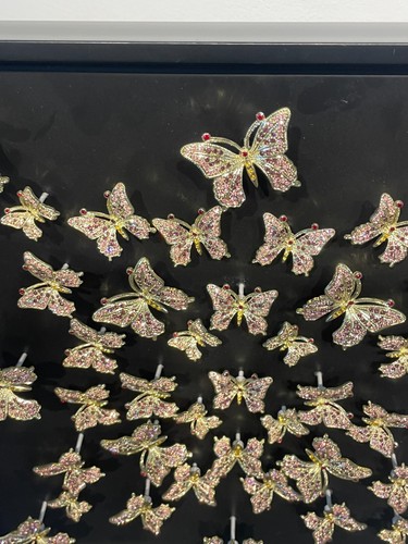 Keren Kopal Hand made Butterflies Wall Art by &Austrian crystals EDITION 1/1 - Imagen 8 de 9