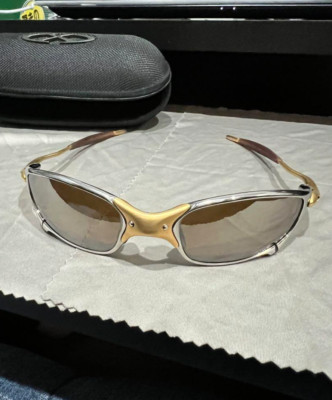 Oakley Sunglasses Juliet Polished & Gold POLARIZED Sports Oakley Sunglasses Juliet Polished & Gold POLARIZED Sports
