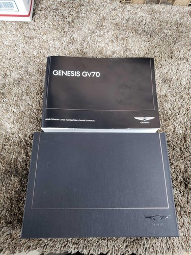Genesis GV70 2022 OEM manual del propietario completo con caja - Imagen 2 de 13