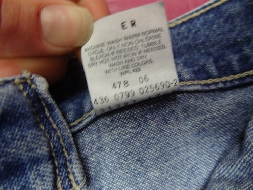 LEVI'S DRY GOODS BOYS SIZE 7 REGULAR BLUE JEANS ~ - Picture 6 of 7