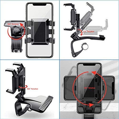 Car Mobile Phone Holder Rotating Universal GPS Multifunctional Bracket DashboaES - Picture 8 of 16