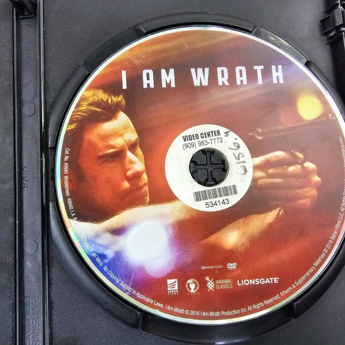 I Am Wrath (DVD, 2016) John Travolta Movie - Picture 4 of 11