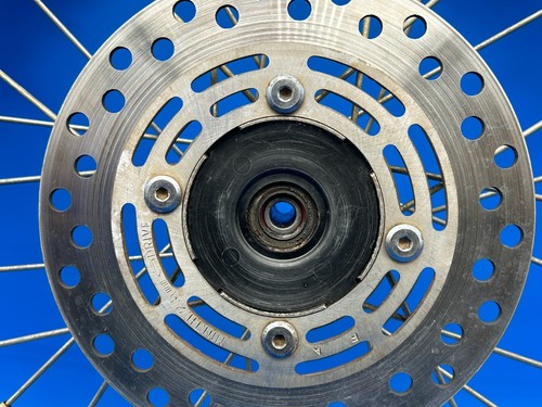 1994 Honda OEM CR80 CR80R 1986 - 1995 front wheel hub rim 17* 1.40 44601-GC4-600 - Picture 14 of 24