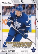2023-24 O-Pee-Chee - Marquee Rookie #589 Fraser Minten (RC) - Toronto Maple Leaf