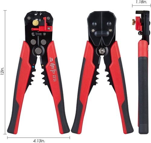 Professional Automatic Wire Striper Cutter Stripper Crimper Pliers Terminal Tool - Picture 2 of 16