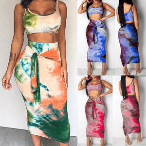 Women-2-Piece-Bodycon-Two-Piece-Crop-Top-and-Skirt-Set-Lace-Up-Dress-Party