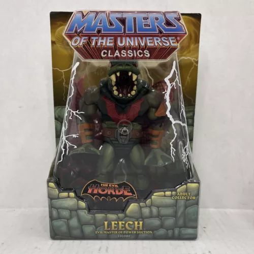 Mattel 2011 MOTUC Masters of the Universe Classics LEECH New Sealed HE-MAN Horde