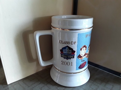 Pro Football Hall Of Fame Mug/Stein 2001 CANTON, OHIO BRAND NEW UNUSED!!! 3-30 - Picture 1 of 6
