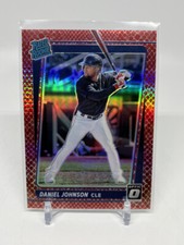 2021 Donruss Optic Daniel Johnson RC #96 Red Dragon Prizm /110