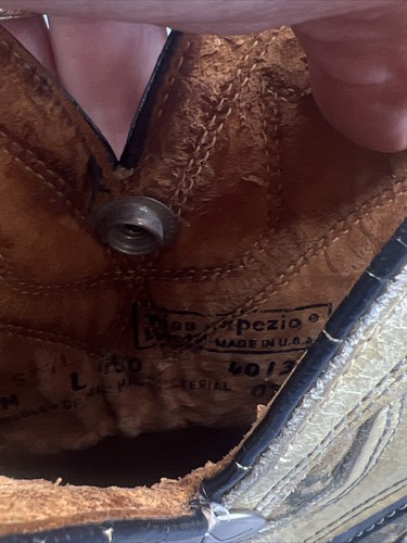 One Of A Kind Western Butterfly Shoulder Bag Miss Capezio Boots Brighton Strap  - Picture 9 of 16
