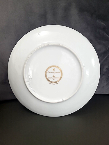 New In Box Christian Lacroix Mamzelle Scarlet Dessert Plate Decorator Plate - Bild 9 von 9