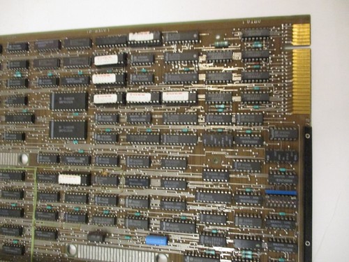 Vintage 1982 Honeywell Big Computer Server Board BF6LK2 IC Chips High Grade Gold - Picture 8 of 18