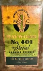 Vintage Maywood No 401 Thinner Oil Advertising Can Sign Gallon Can Nice Graphic