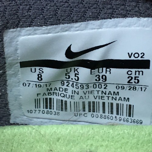 Nike Shoes Womens 8 Metcon 4 Cross Training Sneakers 9247593-002 Gray Fabric - Picture 16 of 18