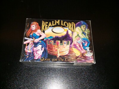 REALM LORD - QUEST FOR THE CROWN Fantasy Card Game by Darkforge 2003 - OOP new