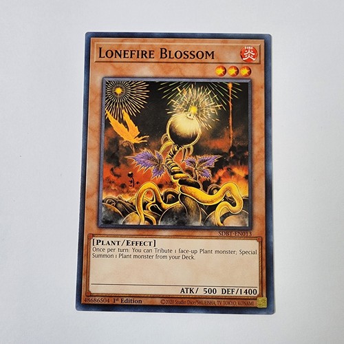 Lonefire Blossom - SDBT-EN013 - Common - NM - 1st Ed - Yugioh - Picture 1 of 3