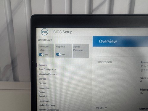 DELL LATITUDE 5520,i7 11th Gen@2.80GHz,16GB WITH TYPE C CHARGER - Picture 8 of 17