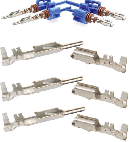 Delphi Metri-pack 280 Male,Female Terminal 10-12 GA ,Blue Seal,TPA, Total: 50pcs - Picture 2 of 8