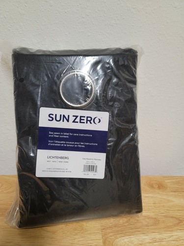 Sun Zero Oslo Theater Grade Extreme 100% Blackout Grommet Curtain Panel, 95" - Picture 6 of 8