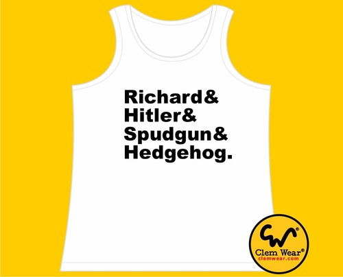 Rik Mayall Bottom Kunst TV Show T-Shirt Tee T-Shirt NAMEN lustig Komödie neutral - Bild 6 von 19