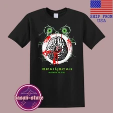 Brainscan Brain Scan Sci-Fi Movie Men's Black Size S-5XL